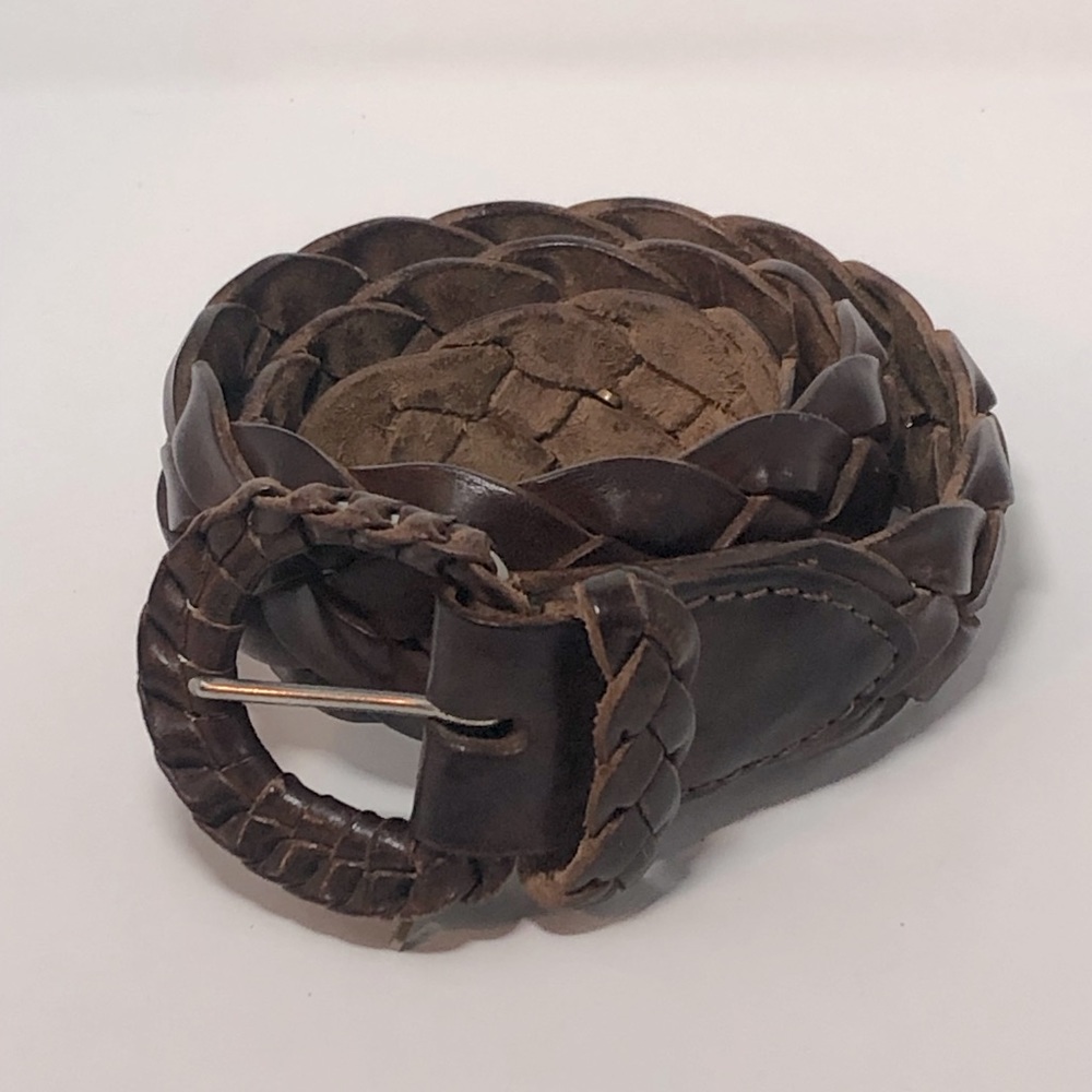 Ralph Lauren vintage braided leather belt